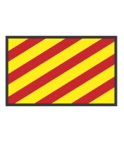 Signaleringsvlaggen : Y YANKEE 40X60CM