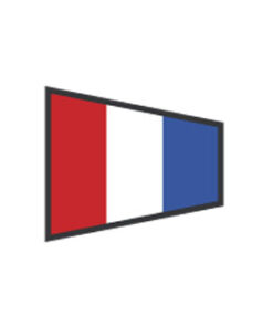 Signaleringsvlaggen : Nummer 3 - 40X60CM