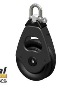 Katrol Antal enkel 50mm voor lijnen tot 10mm