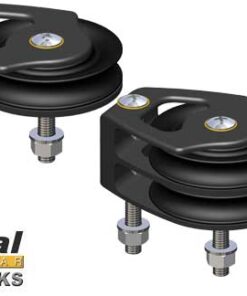 Dubbel Cheek Blok Antal 50mm voor 10mm lijn
