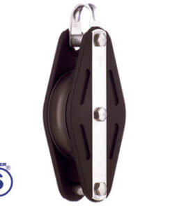 Katrol Sprenger Single met Becket 70mm voor lijnen tot 14mm