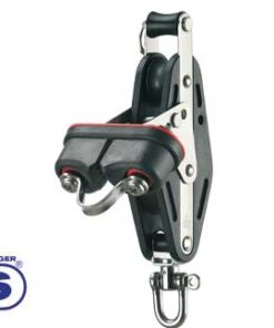 Sprenger Fiddle Katrol met Cam kikker en Becket 36mm voor lijnen tot 10mm