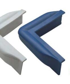 Hoekige steiger Guard Wit - 25+25x6cm