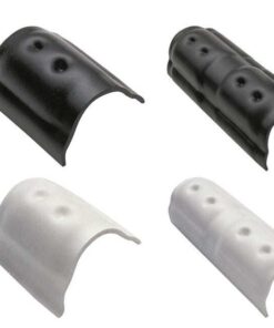 Zwarte Plastic eindkap voor Fender Profiel H37