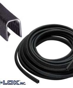 Afwerkingsprofiel Zwart 5-6.5mm 15mt