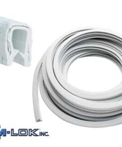 Afwerkingsprofiel Wit 5-6.5mm 15mt