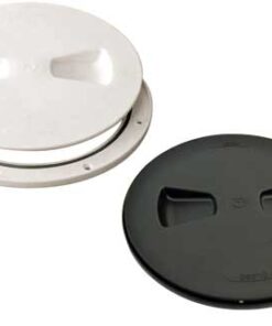 Ronde inspectie luiken Wit 165 x 129mm