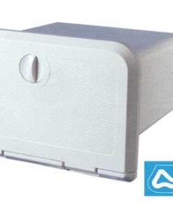 Luik met opbergdoos + slot 285 x 165 mm (Doos 250mm)