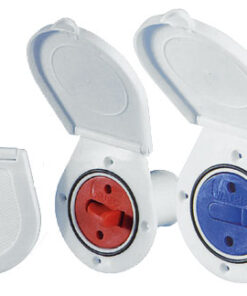 Plastic brandstofvuller met dop voor 50mm slang