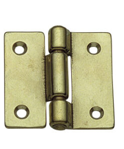 Gepolijst messing Scharnier 60 x 60mm