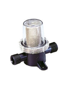 Waterfilter met roestvrijstalen zeef 1/2" Inlaat/uitlaat draad
