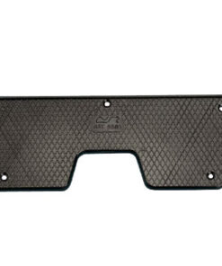 Plastic transom pads 230x86 mm zwarte kleur
