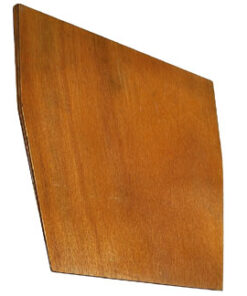 Houten Transom Pads 340 x H380mm (Hoek mm 15<1)