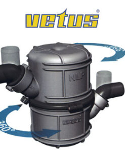 Uitlaat Demper Vetus NLP 45mm