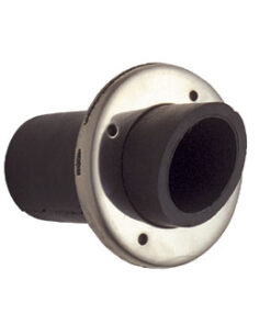 Rubber en Roestvrijstalen Uitlaat GI 40mm