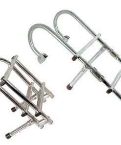 Opvouwbare ladders met leuning 4 treden (23 x H91cm)