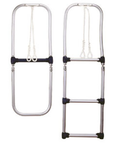Ladders voor opblaasboten 3 treden Aluminium