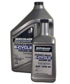 Quicksilver 4-takt olie 25w-40 4lt