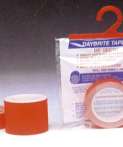Fluorescerende tape oranje 5mt x H25mm