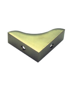 Gepolijste Messing Hoek 25 x 25 x 15 mm