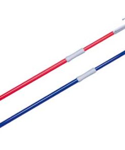 Telescopische Easy aanmeerhaak 120-200cm Rood