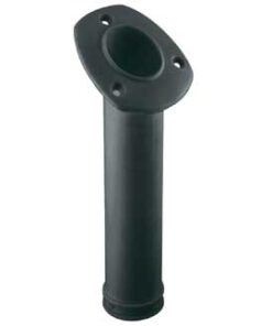 Zwarte visstokhouder Flush Mount H250mm D40mm