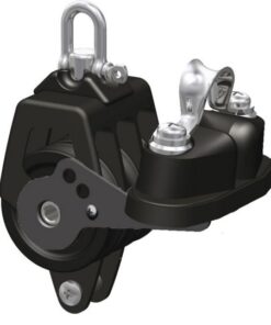 Antal Katrol Dubbel Blok met Becket + Cam 50mm (10mm lijn)