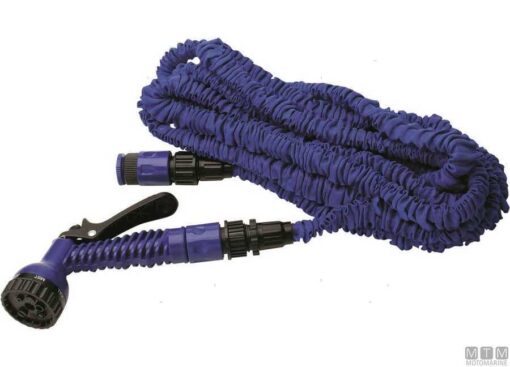 Uittrekbare Was Slang Blauw 5-15mt