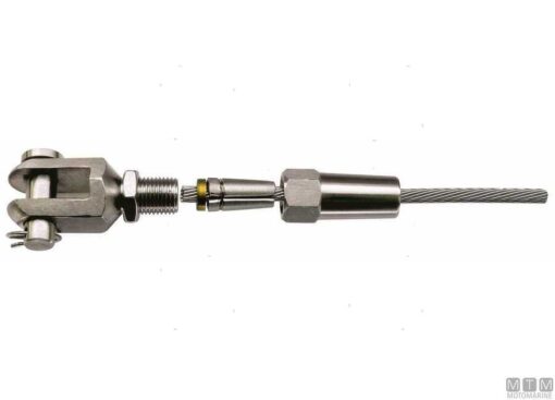 Roestvrijstalen Norseman Vork Terminal voor snelle kabelverbinding 5 mm