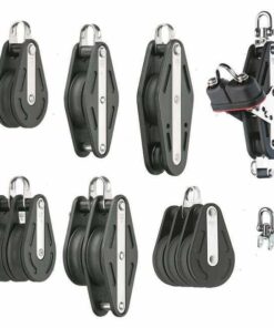 Katrol Dubbel Sprenger 50mm voor lijnen tot 12mm
