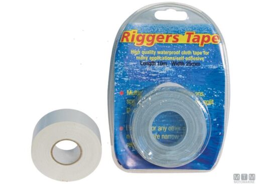 Riggertape grijs 10mt x 25mm