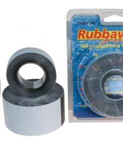 Rubbaweld autoamalgamating tape 25mm x 10 m zwart