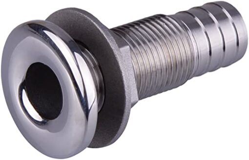 Roestvrijstalen drainage door de romp 3/8" x 15 mm