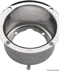 Roestvrijstalen flens voor Vetus pompen (38mm)