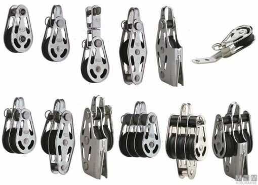 Roestvrijstalen katrol Sprenger Triple 26mm voor lijnen tot 6mm