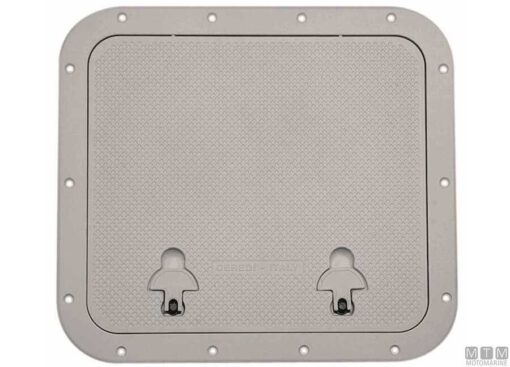 Geanodiseerd Aluminium Grijze Luiken 460 x 510mm