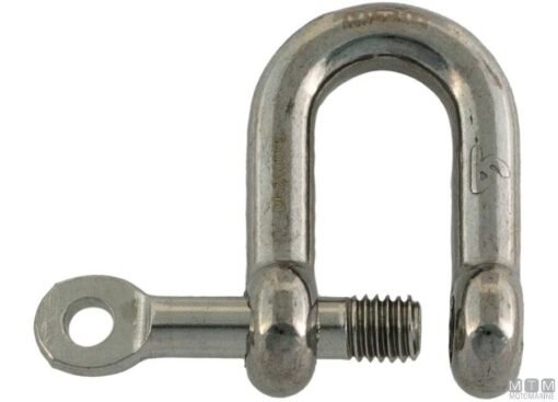 RVS D Beugel 4mm Captive Pin