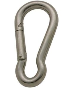 RVS Standaard Karabijnhaak 11 x 120mm