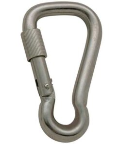 Brede Karabijnhaak 11mm Schroefslot