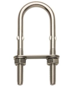 RVS U-Bout Pt 6mm