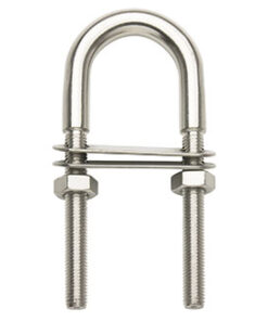 Rvs U 5 x 80mm