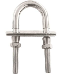RVS U-Bout S 12x120mm Versterkt