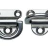 Vouwbare Pad Eye 8x55x55mm Extra RVS