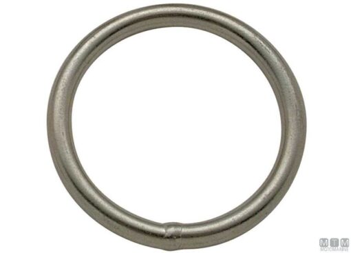 Ronde Ring 8x60mm RVS
