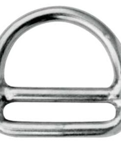 D Ring Met Bar 6x50mm RVS