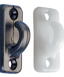 Verticale Witte Nylon Haak 40x18mm