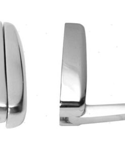 Rvs kledinghaak 50 x 28mm