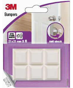 Zelfklevende Polyurethaan 3M Bumpon - bumpers rond D21mm 4pz