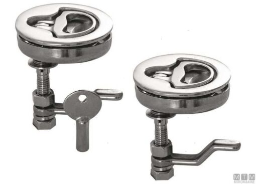 Roestvrijstalen compressievergrendelingen 62mm met sleutel