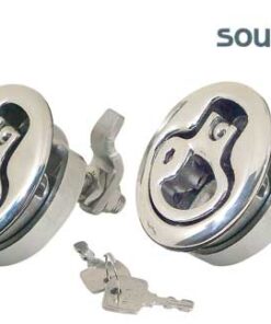 Southco Roestvrijstalen Flush Pull Lock M1-25 zonder sleutel